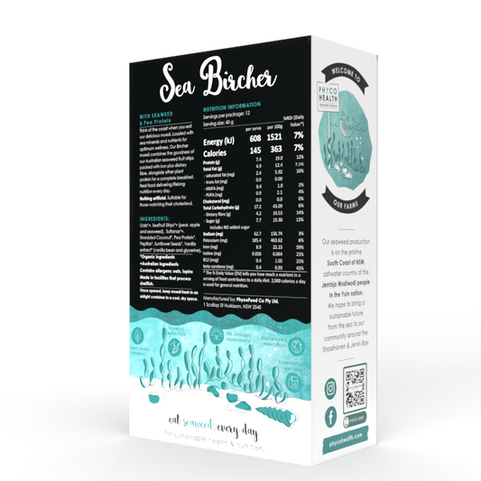 SEABIRCHER seaweed bircher muesli