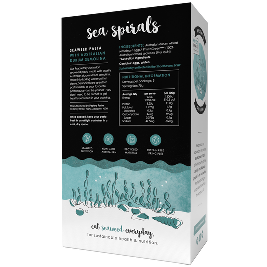 SEASPIRALS seaweed pasta